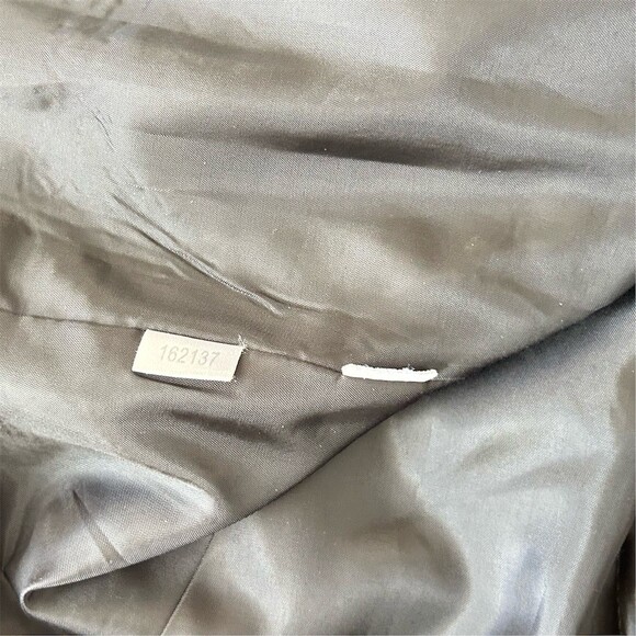 Ann Taylor Blazer Jacket Womens Size 4 Black Pinstripe 4-Button Lined - Picture 3 of 8